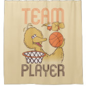 Rideaux De Douche Rue Sésame | Joueur de l'équipe d'oiseaux (Devant)