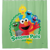 Rideaux De Douche Rue Sésame | Sesame Pals depuis 1969 (Devant)