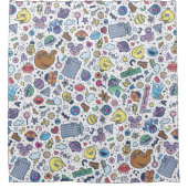 Rideaux De Douche Rue Sésame | Sesame Pals DoodMotif (Devant)