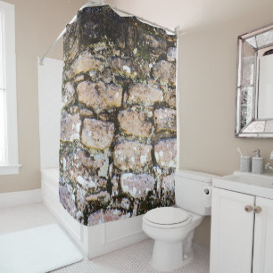Rideaux De Douche Ruines Mayas Mur
