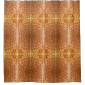 Rideaux De Douche Rustic brown cowboy fashion western leather (Devant)