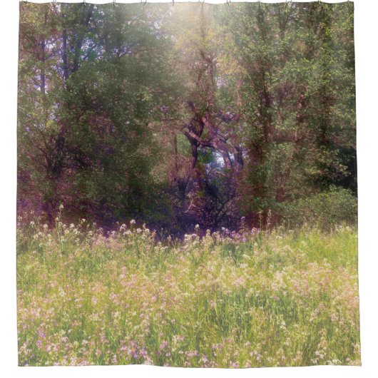 Rideaux De Douche Rustic Spring Floral (Devant)