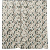 Rideaux De Douche Rustic Tribal Curtain Arrows and Feathers Touch (Devant)
