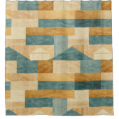 Rideaux De Douche Rustique/Cabine/Lodge/Montagne (Devant)