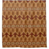 Rideaux de douche rustique occidental Style horizo (Devant)