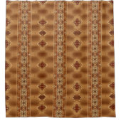 Rideaux De Douche Rustique Ouest Style Vertical (Devant)