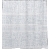 Rideaux De Douche Sable Bleu Brumeux (Devant)