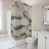 Rideaux De Douche Sable gris (En situation)