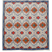 Rideaux De Douche Sables du temps : Patrimoine Boho Art marocain (Devant)