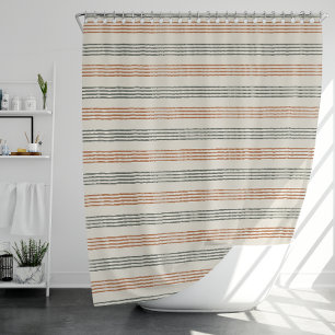 Rideaux De Douche Sage en terre cuite Moderne minimaliste Strio Boho