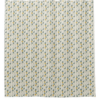 Rideaux De Douche Sage Green Boho Abstrait