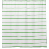 Rideaux De Douche Sage lignes fines bandes Motif (Devant)