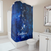 Sagittaire Zodiac Constellation Galaxie Monogramme