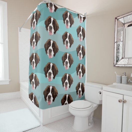Rideaux De Douche Saint Bernard (En situation)