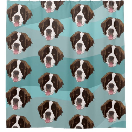 Rideaux De Douche Saint Bernard (Devant)