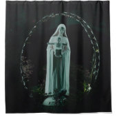 Rideaux De Douche Sainte Mère Marie et Bébé Jésus chrétien (Devant)