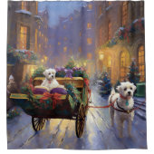 Rideaux De Douche Saison de Noël maltaise (Devant)