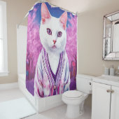 Rideaux De Douche Sakura kitty (En situation)
