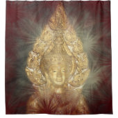 Rideaux De Douche salle de bain bouddha dorée (Devant)