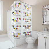 Rideaux De Douche Salutations de Atlantic City (En situation)
