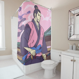 Rideaux De Douche samouraï