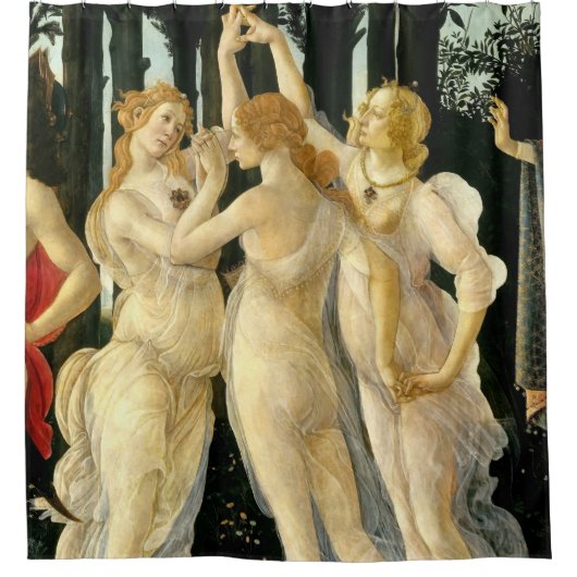 Rideaux De Douche Sandro Botticelli "Le Printemps - Les Trois Grâces (Devant)