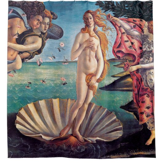 Rideaux De Douche Sandro Botticelli - Naissance de Vénus - Beaux-Art (Devant)