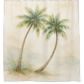 Rideaux De Douche Sandstone Palms (Devant)