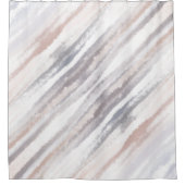 Rideaux De Douche Sandy Beach Été Tan Aquarelle Abstraite (Devant)