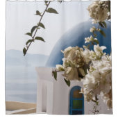 Rideaux De Douche Santorin Oia #3 (Devant)
