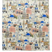 Rideaux De Douche Santorini dreams (Devant)