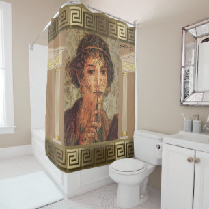 Rideaux De Douche SAPPHO (Poète de la Grèce antique)