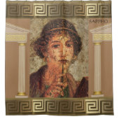 Rideaux De Douche SAPPHO (Poétesse de la Grèce antique) (Devant)