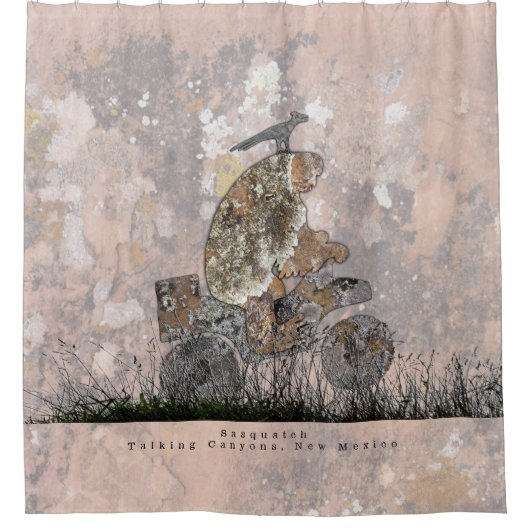 Rideaux De Douche Sasquatch Talking Canyons, Nouveau-Mexique (Devant)