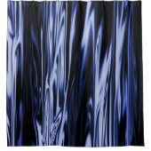 Rideaux De Douche Satin Bleu....... (Devant)