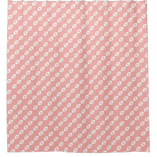 Rideaux De Douche Saumon Pastel