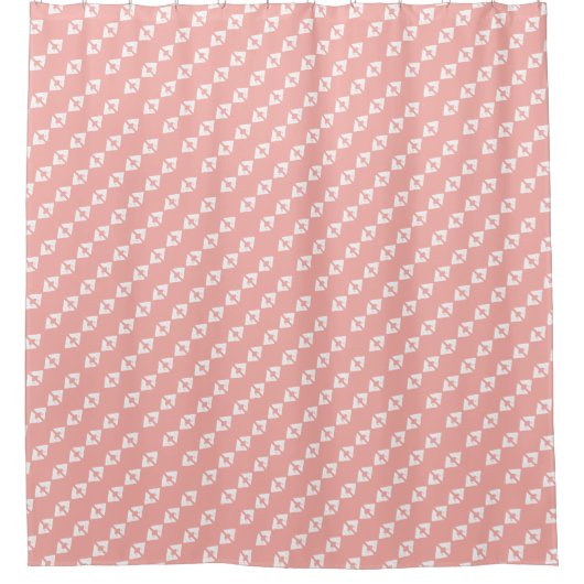 Rideaux De Douche Saumon Pastel (Devant)