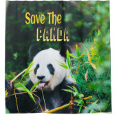 Rideaux De Douche Sauvez Le Panda (Devant)