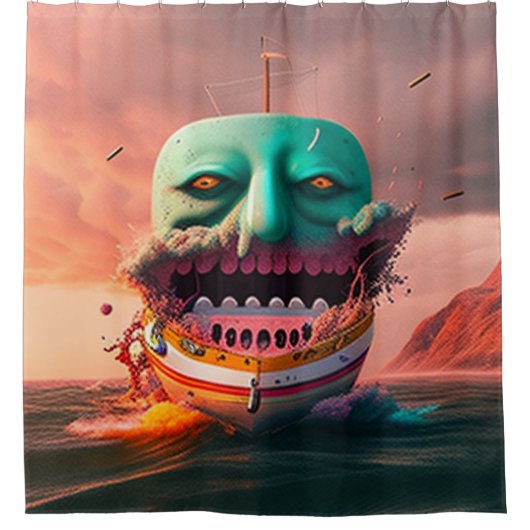 Rideaux De Douche Scary (Devant)