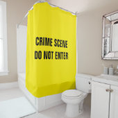 Rideaux De Douche Scène criminelle (En situation)