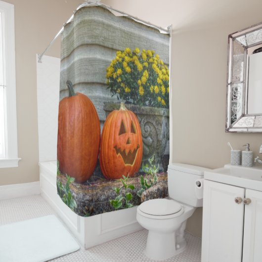 Rideaux De Douche Scène d'automne (En situation)