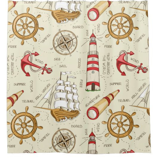 Rideaux De Douche Scène océanique (Devant)