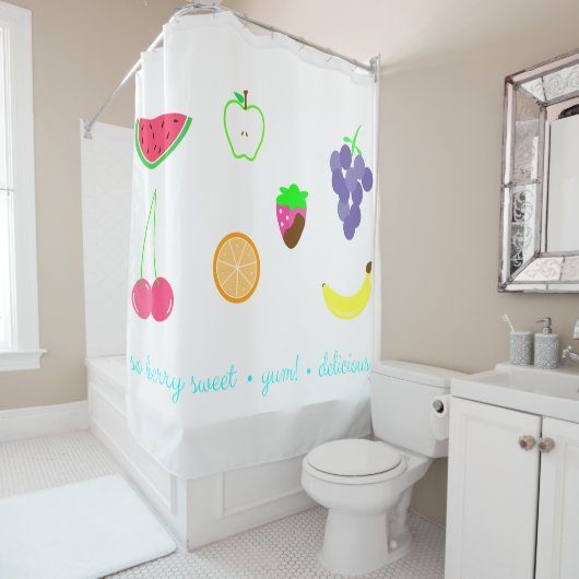 Rideaux De Douche Scènes d'été (En situation)