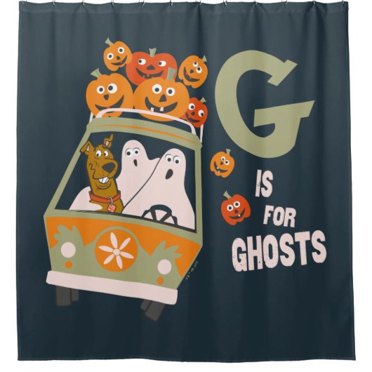 Rideaux De Douche Scooby-Doo | G est pour Ghosts (Devant)