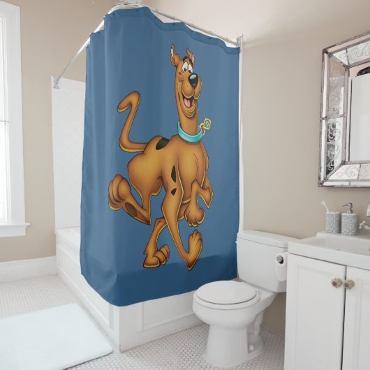 Rideaux De Douche Scooby-Doo Joyeuse Marche (En situation)