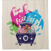 Rideaux De Douche Scooby-Doo | La Machine Mystérieuse Sans Peur (Devant)