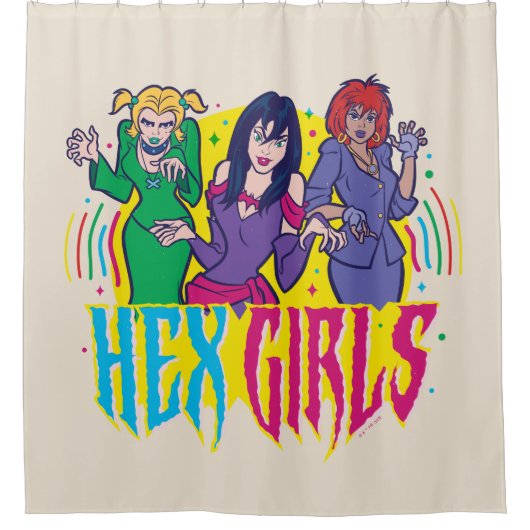 Rideaux De Douche Scooby-Doo | Les Filles Hex (Devant)