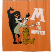 Rideaux De Douche Scooby-Doo | M est pour Monster (Devant)