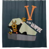 Rideaux De Douche Scooby-Doo | V est pour Vampire (Devant)