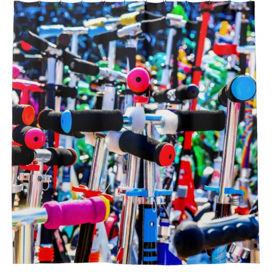 Rideaux De Douche Scooter Paradise (Devant)